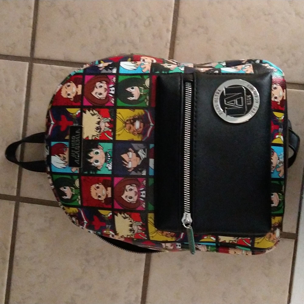 My Hero Academia Chibi Grid Mini Backpack